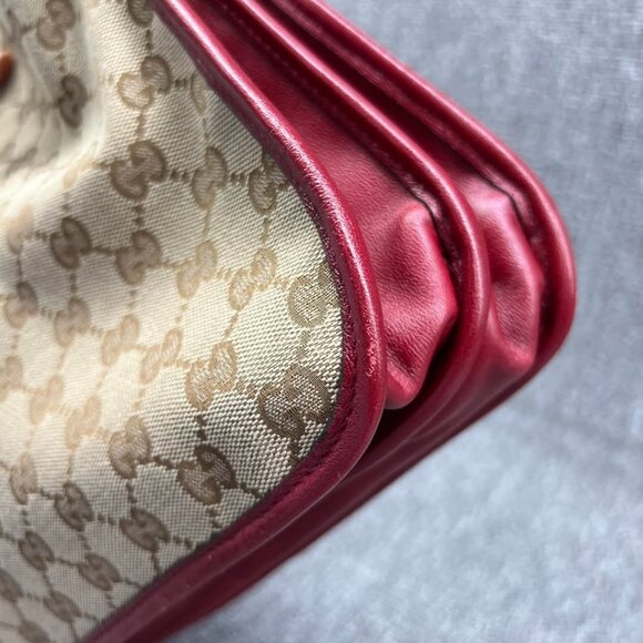 Gucci GG Leather Tote Bag 840-032825 - Picture 11 of 16
